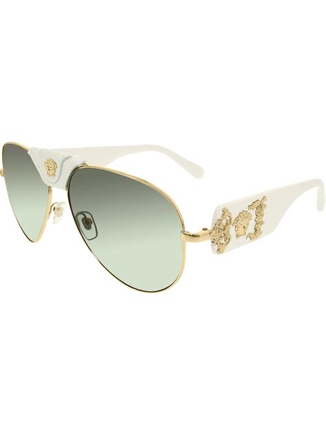 Versace™ VE2150Q 134187 62 Gold Sunglasses 